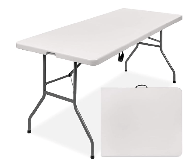 White Foldable Tables
